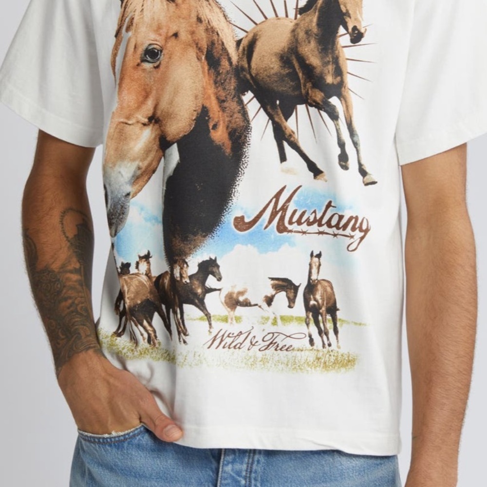 Mustang Wild & Free Graphic Tee